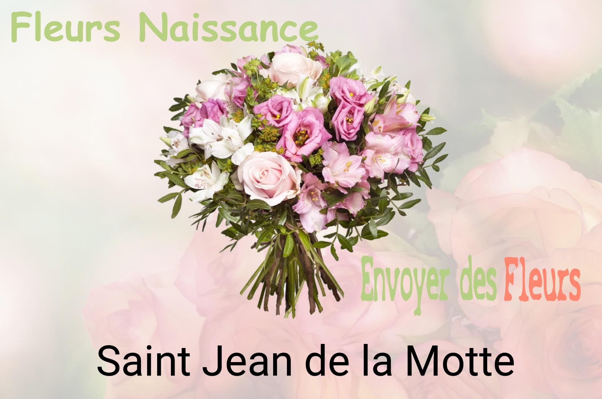 Bouquet de fleurs de naissance livré à Saint-Jean-de-la-Motte